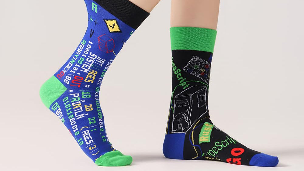 Computer and Programmer Socks